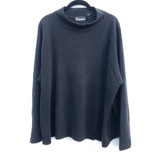 Stefano Basics soft black turtleneck sweater